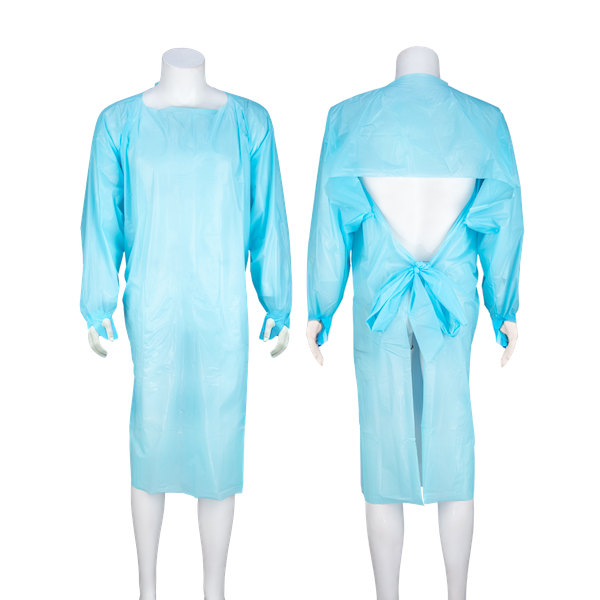 Level 3 CPE Single Use Isolation Gown 